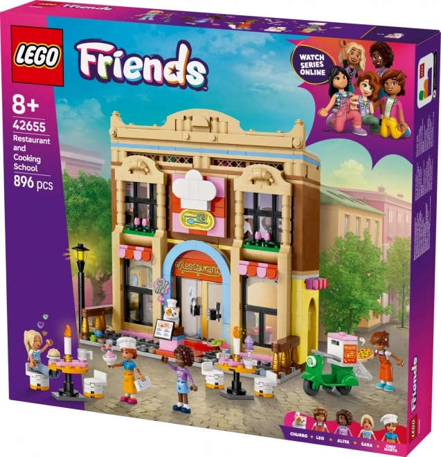 Lego Friends étterem és főzőiskola