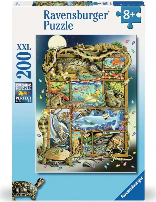 Ravensburger puzzle halak és hüllők XXL