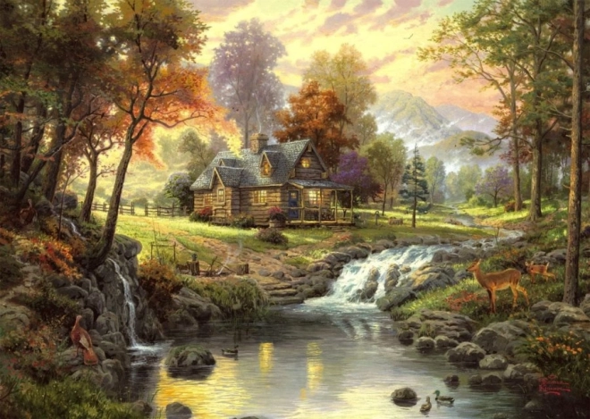 Schmidt puzzle hegyi menedék 1000 darabos