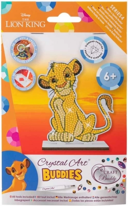 Gyémánt festés Oroszlánkirály Simba
