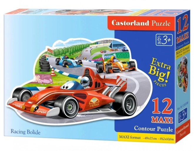 maxi racing bolide 12 darabos puzzle