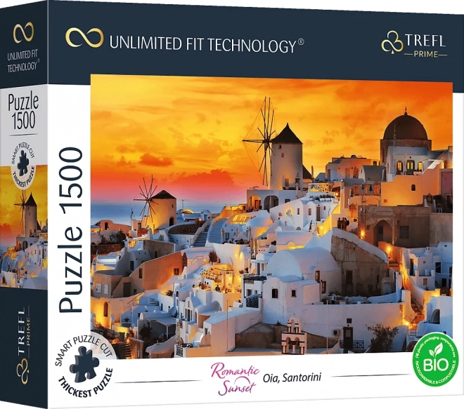 Romantikus naplemente Oia, Santorini puzzle 1500 darab