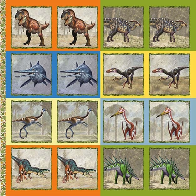 Pexeso Dinoszauruszok