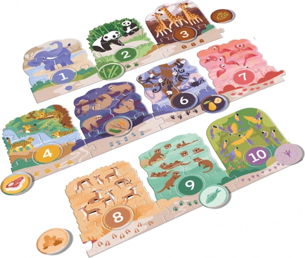 Számolás 1-től 10-ig állatokkal