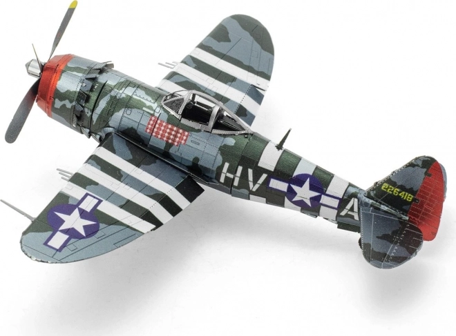 Metal Earth 3D P-47 Thunderbolt fém makett puzzle