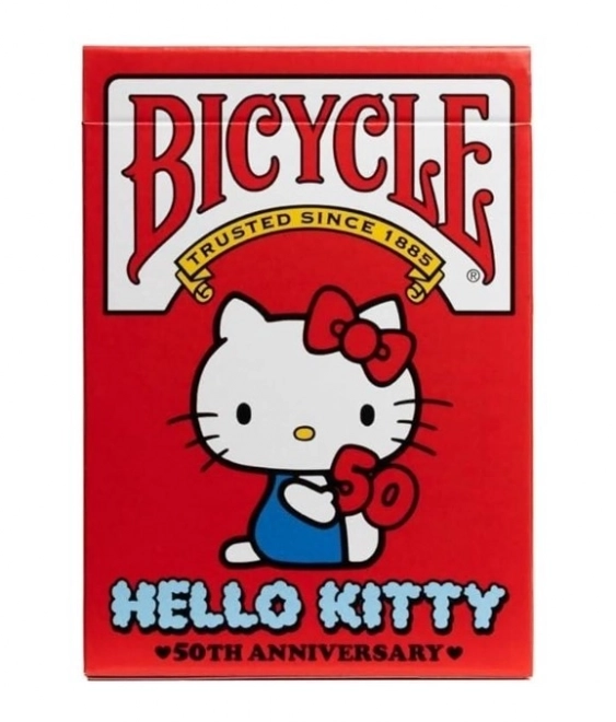 Hello Kitty bicikli kártyák 50. évforduló
