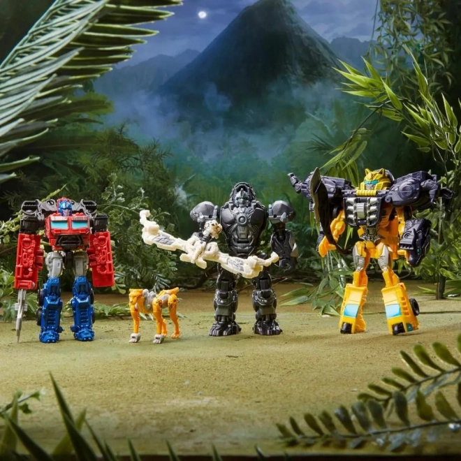 Transformers Rotb Beast Weaponizer Optimus Primal akciófigura készlet