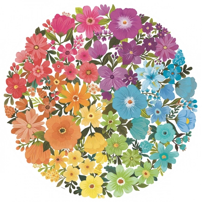 Ravensburger virágpaletta puzzle - 500 darabos