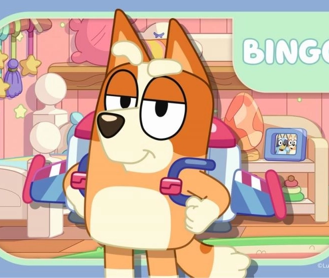 Az első Bluey puzzle-m