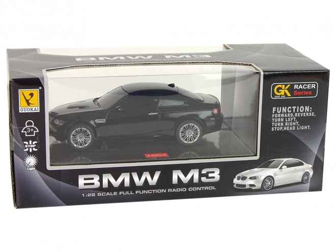 Távirányítós BMW M3 autó 1:28