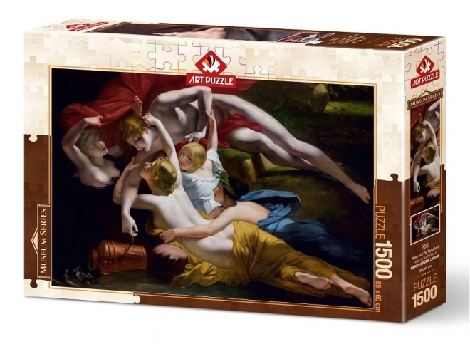 hylas és a nimfák - 1812 puzzle készlet a 1500 darabos múzeumi sorozatból