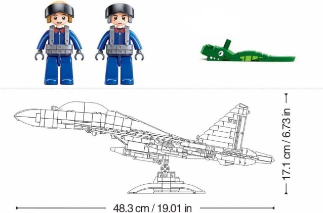 Sluban Modell Vadászrepülő J-16