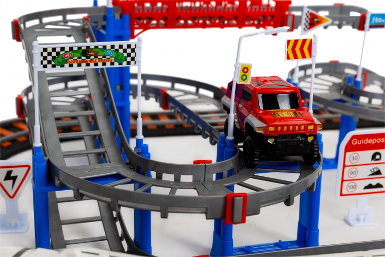 Elektromos vonat és elemes autó