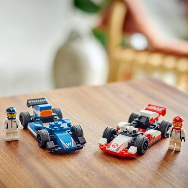 Lego City F1 Versenyautók Williams Racing és Haas F1