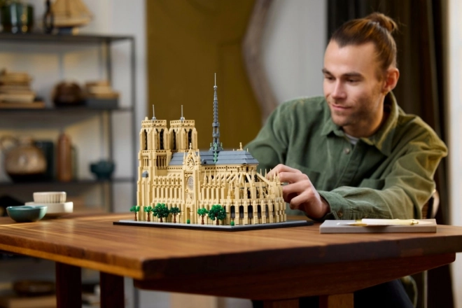 Lego architecture notre-dame párizsban