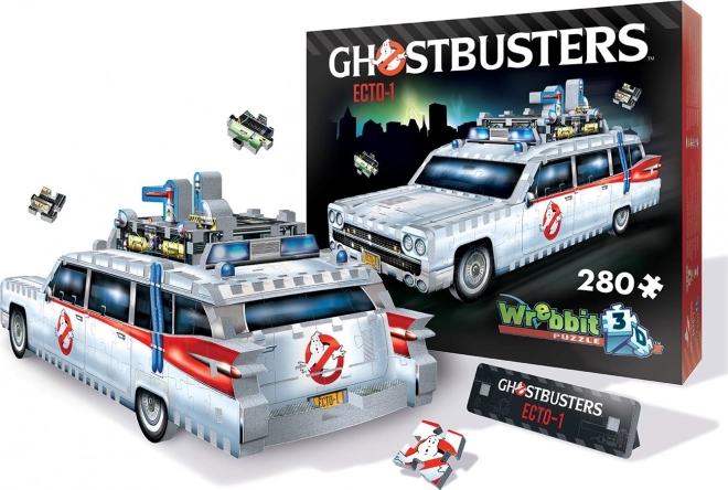 Wrebbitt szellemirtók Ecto-1 3D puzzle