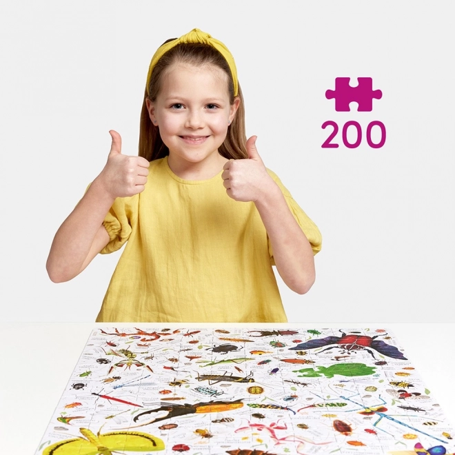 Puzzle Puzzlove rovarok 200 darab