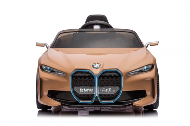 Akkumulátoros BMW I4 Arany 4x4 Játékautó