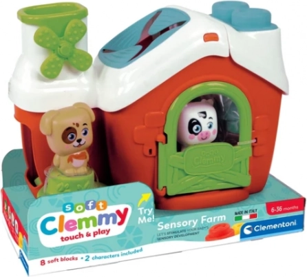 Clemmy érzékelő farm – válogató kutyus és bocika CLEMENTONI