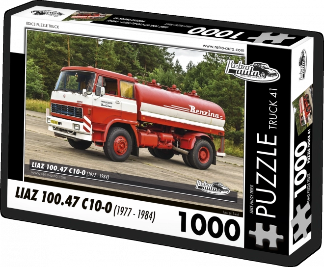 Retro-autók puzzle teherautó Liaz 100.47