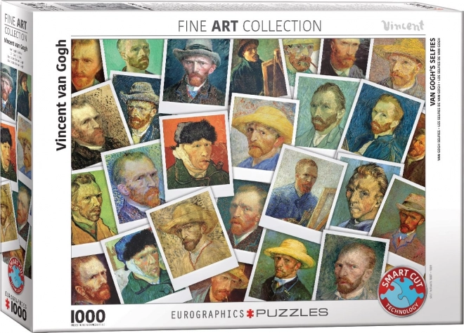 EUROGRAPHICS Puzzle Van Gogh Önarcképei 1000 darabos