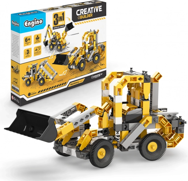 Engino Creative Builder Építőkészlet - Rakodógépek