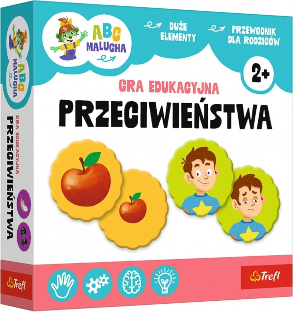 Játék – Ellentétek ABC Malucha TREFL
