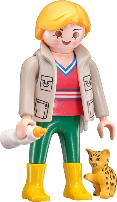 Playmobil állatkerti puzzle és figura