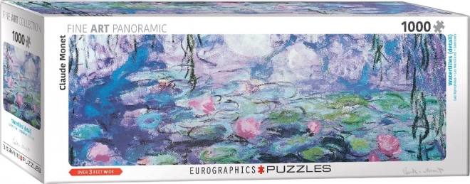 Eurographics panoráma puzzle tavi rózsák 1000 darabos