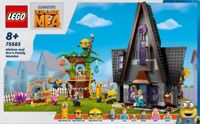 Gru családi rezidencia Minyonokkal - LEGO Despicable Me