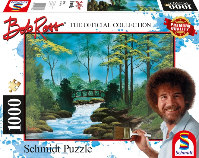 Bob Ross: Magányos híd 1000 darabos puzzle