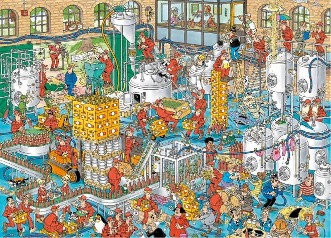 Jan van Haasteren kézműves sörfőzde puzzle 2000 darabos