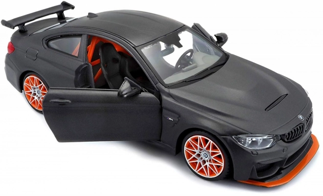 Bmw M4 GTS 1/24 szürke modellautó