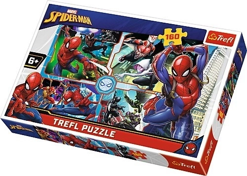 Trefl puzzle spiderman megmentő 160 darabos