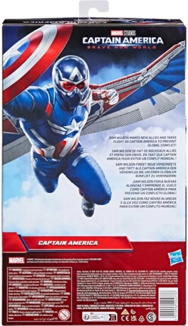 Hasbro - Avengers Amerika Kapitány Titan Hős Deluxe