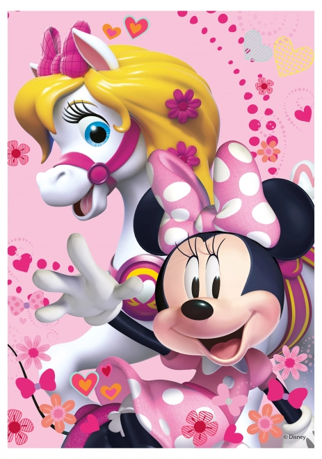 Minnie Diamond Puzzle gyémántokkal - 200 darabos