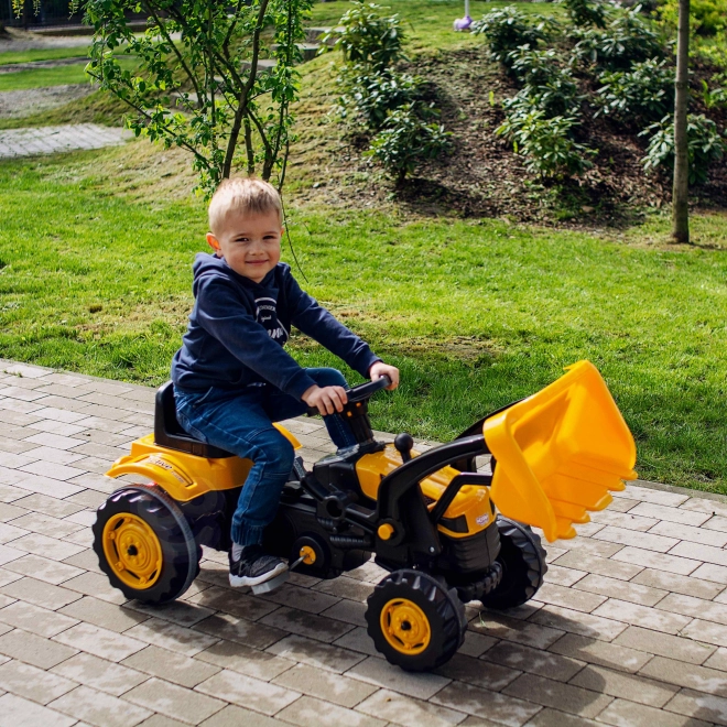 Pedálos traktor buldózerrel Woopie-tól