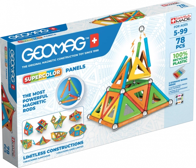 Geomag szuper színes panelek szett