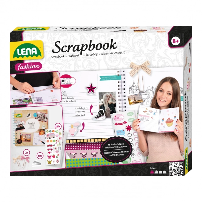 Lena személyes Scrapbook napló