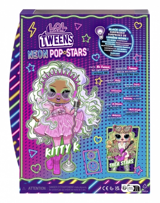 L.O.L. Surprise! Tween Neon Pop Star Baba - Kitty K