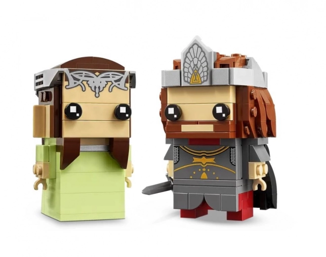 Klocki BrickHeadz Aragorn és Arwen esküvője