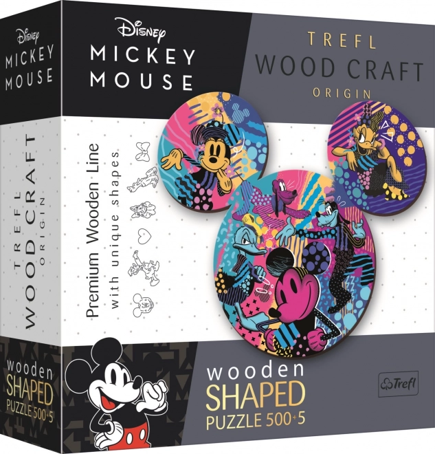 Disney Mickey Mouse fa puzzle szett