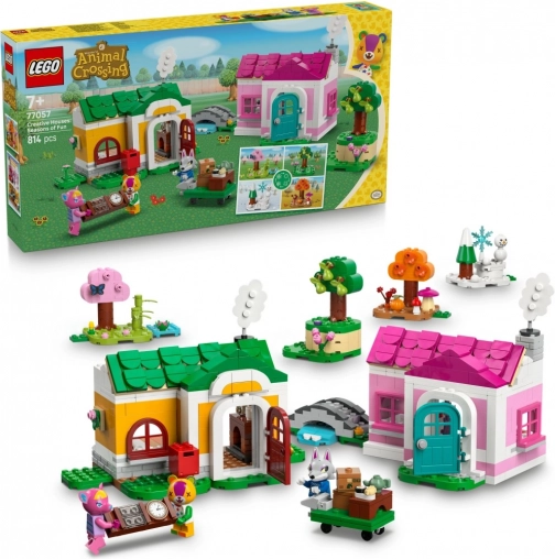 LEGO Animal Crossing kreatív házak: évszakos szórakozás