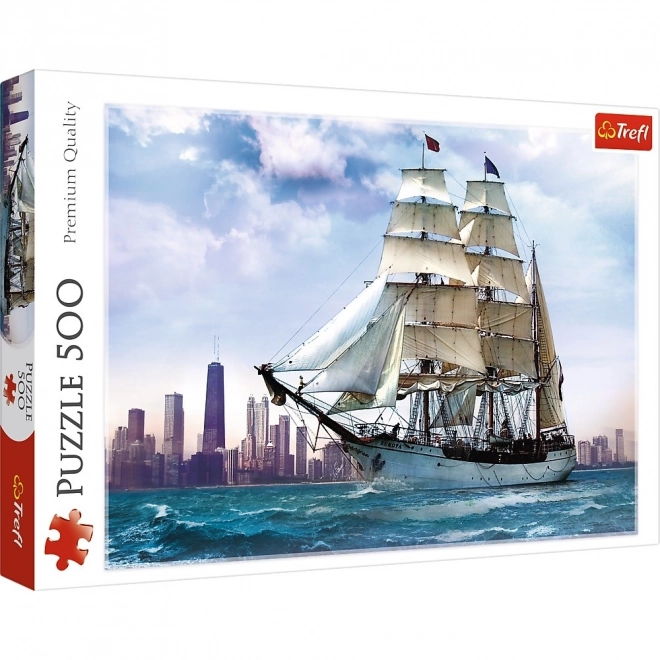 Chicagói vitorlás puzzle 500 darabos