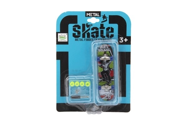 Színes mini ujj-skateboard kiegészítőkkel