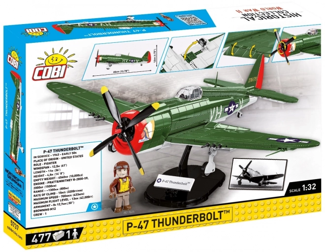 P-47 Thunderbolt II. világháborús repülőmodell 1:32