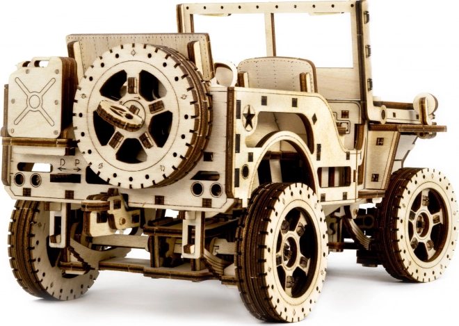 Wooden City 3D puzzle terepjáró Jeep 4x4