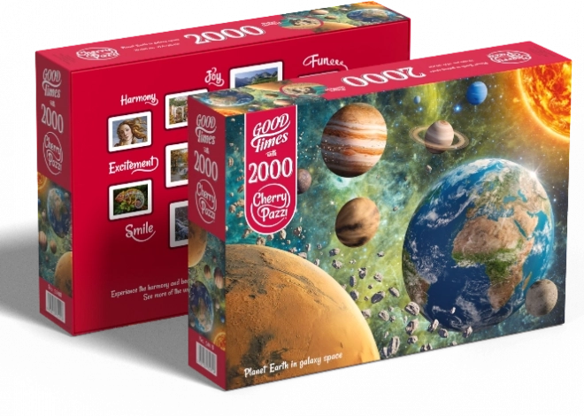 Galaxis Föld Puzzle 2000 Darabos