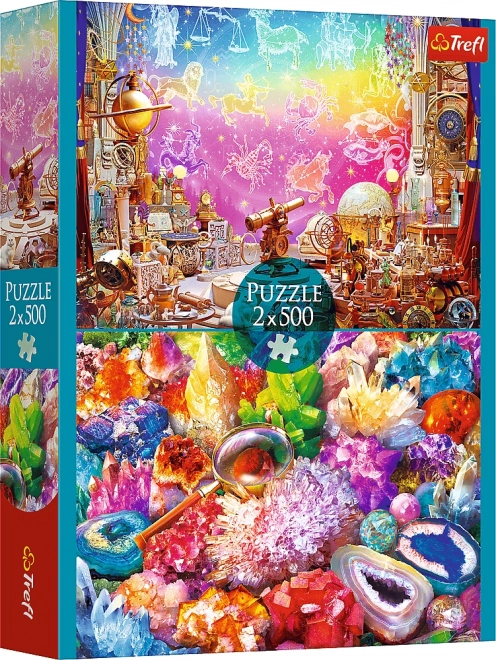 Kosmos és kristályok 2x500 darabos puzzle