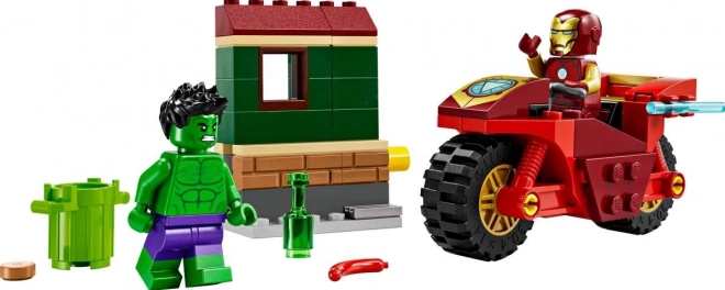 Vasember motorjával és Hulkkal LEGO készlet